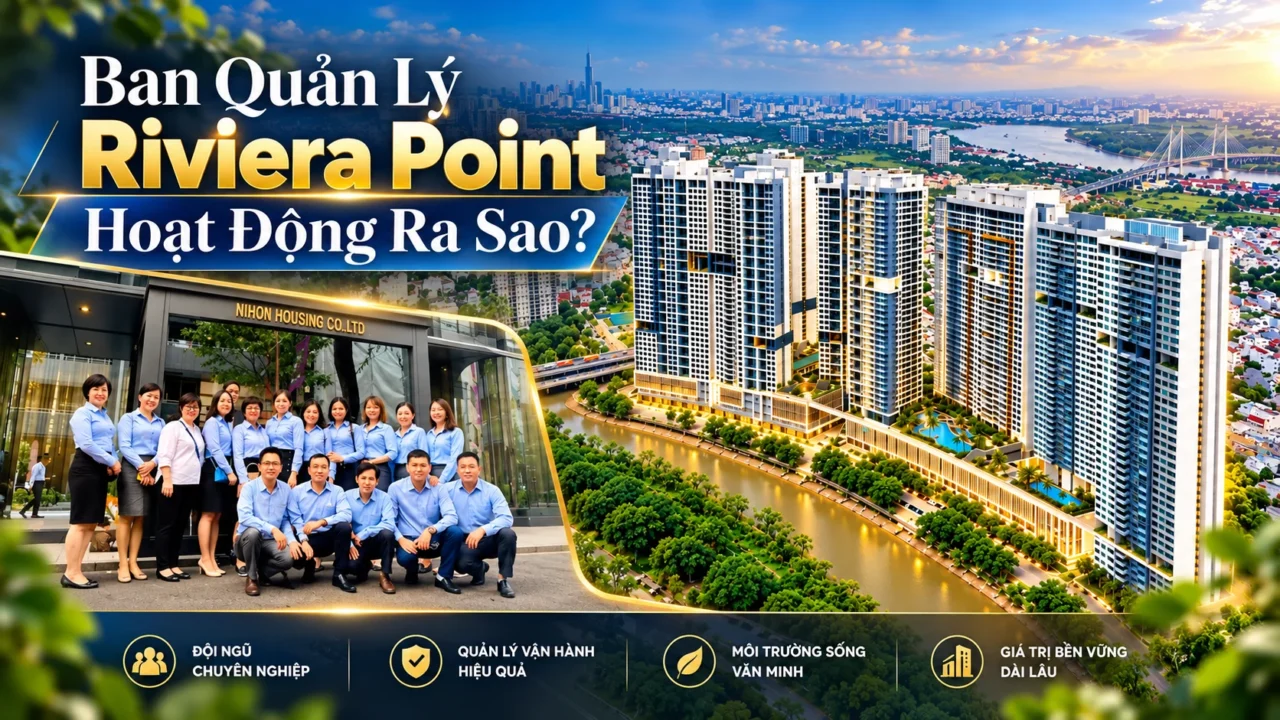 Ban Quản Lý Riviera Point Hoạt Động Ra Sao? Đánh Giá Vận Hành Thực Tế 7 Ban Quản Lý Riviera Point Hoạt Động Ra Sao?