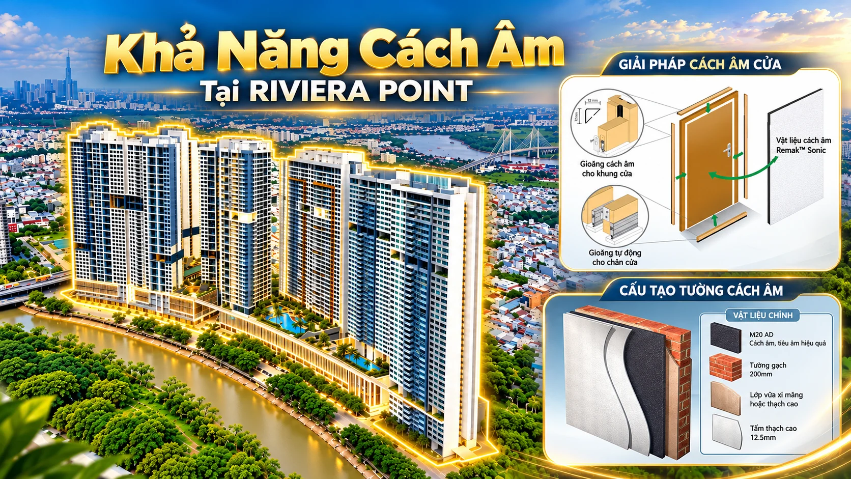 Khả Năng Cách Âm Tại Riviera Point: Có Yên Tĩnh Để Ở Lâu Dài Không?