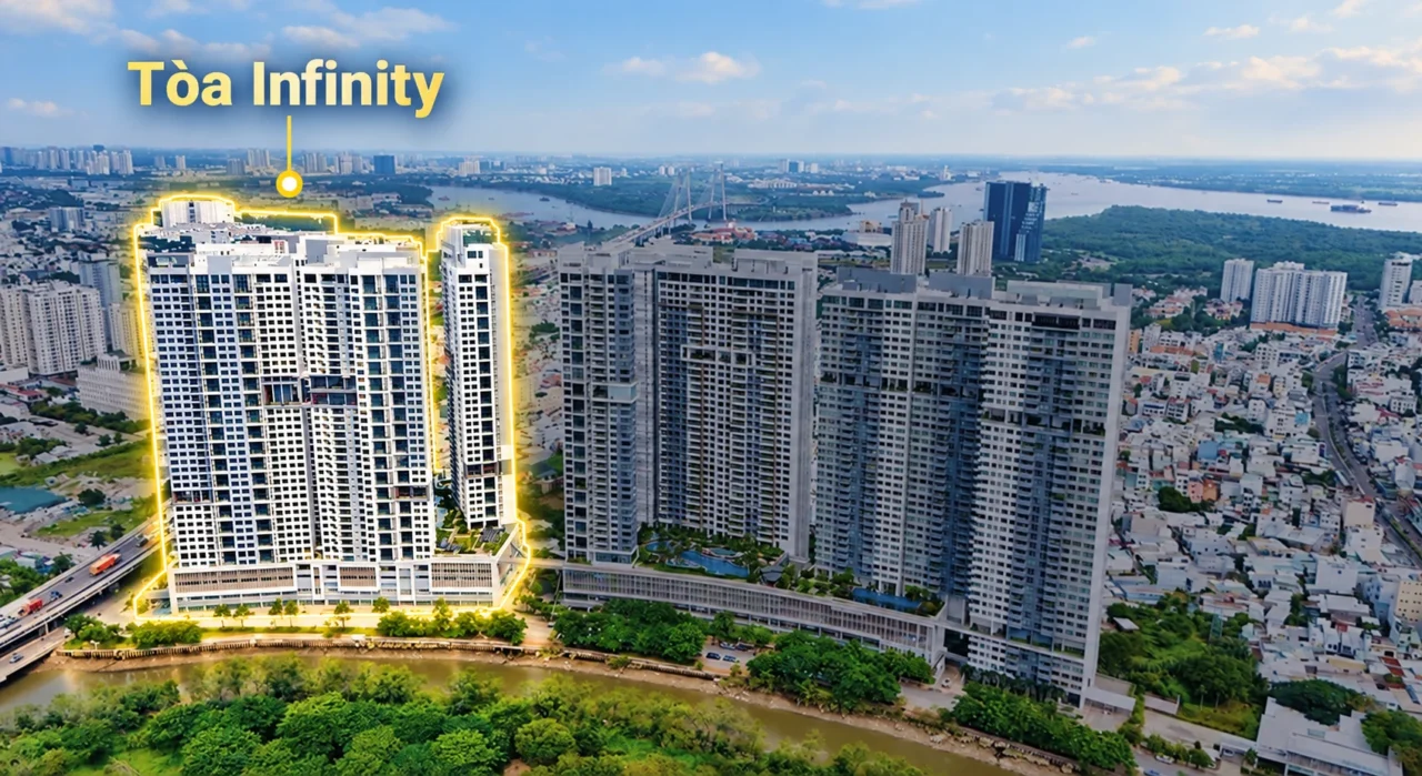 Mặt Bằng The Infiniti Riviera Point Quận 7 – Layout T9, T10, T11, T12 1 Tòa tháp Infiniti tại Riviera Point Quận 7