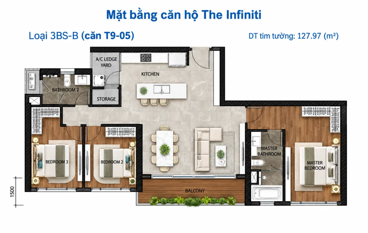 Mặt Bằng The Infiniti Riviera Point Quận 7 – Layout T9, T10, T11, T12 6 Kiểu nhà Tháp T9 Infiniti Quận 7