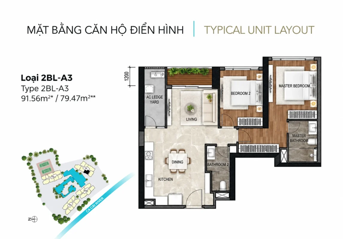 Mặt Bằng The Infiniti Riviera Point Quận 7 – Layout T9, T10, T11, T12 12 Kiểu nhà Tháp T9 Infiniti Quận 7